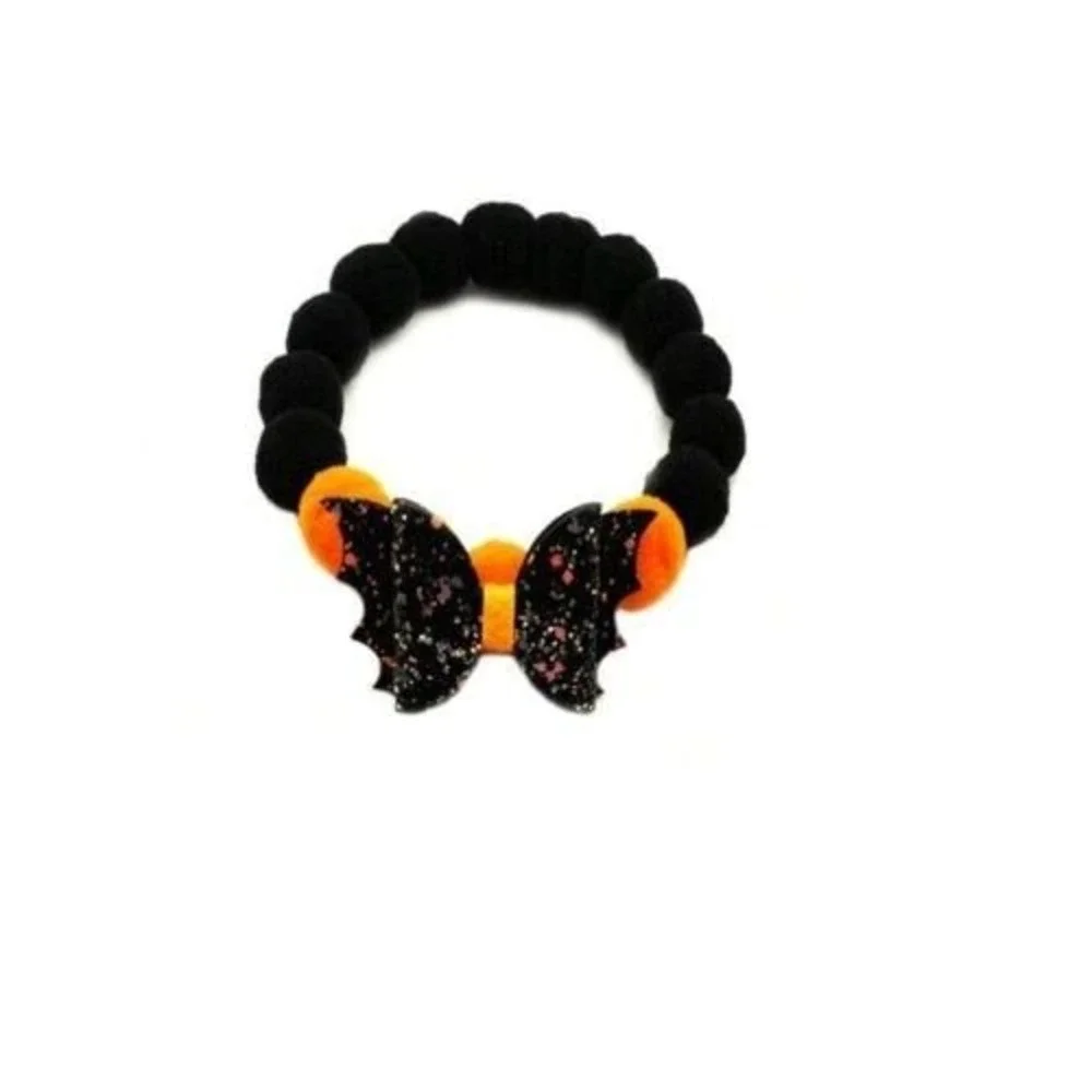 Halloween Dog & Cat Collar – Fashion Bat Wings Bow, Adjustable‎ & Photo-Ready
